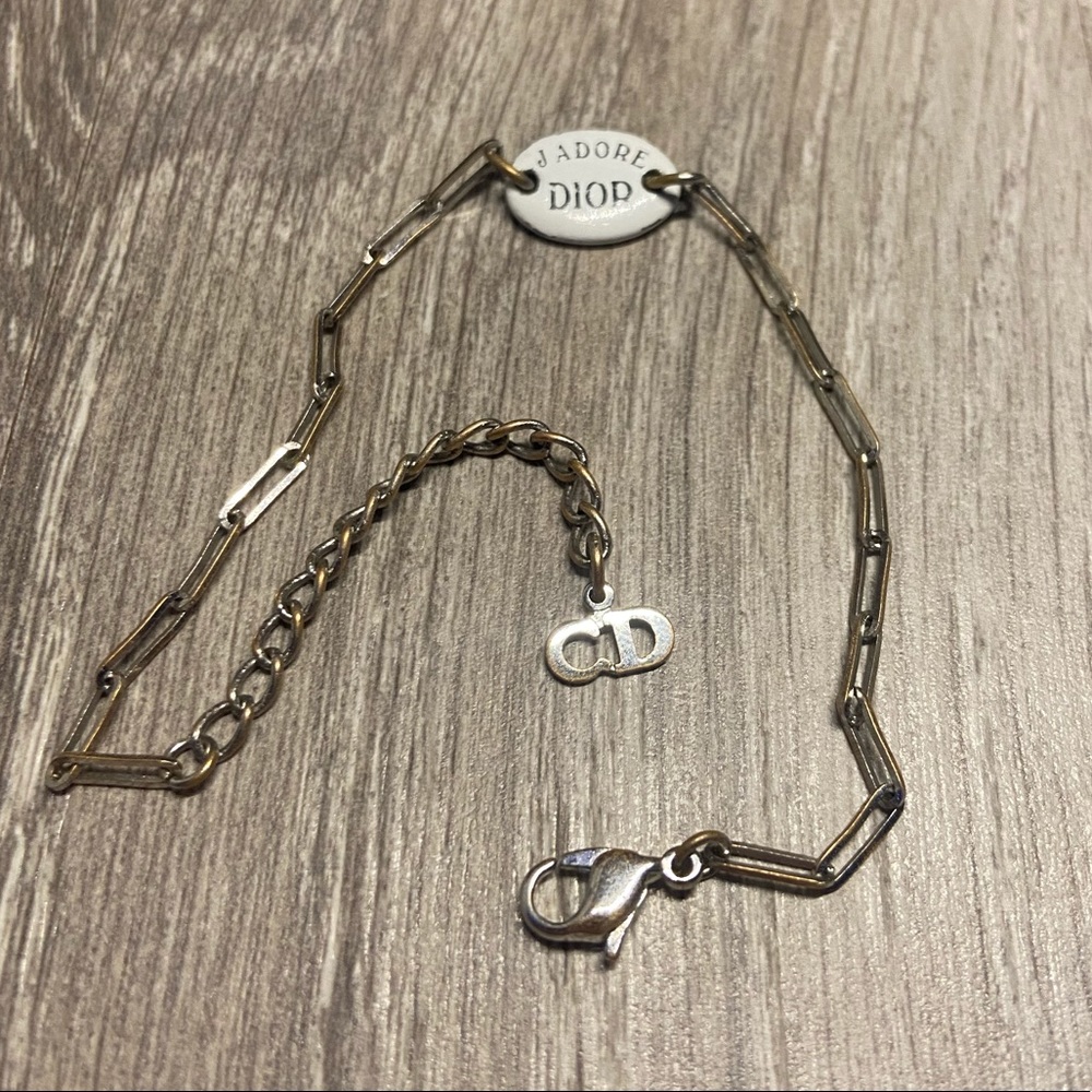 SOLD Vintage“Email me at Dior.com”double sided bracelet - Picture 2 of 10